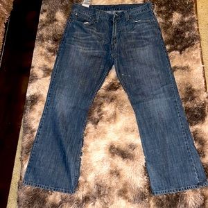 Levi Strauss & Co boot cut denim jeans. Size 36/30